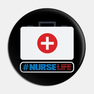 #NurseLife Nurse Appreciation Week Gift for Nurse Pin