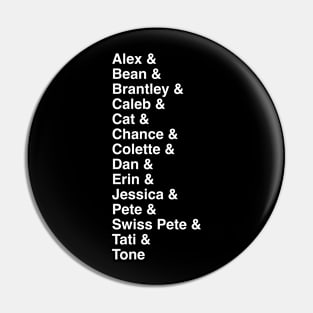 Hot Mic Names Pin