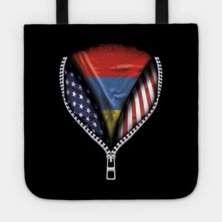 Armenian Flag  Armenia Flag American Flag Zip Down - Gift for Armenian From Armenia Tote