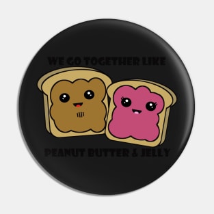 Peanut Butter and Jelly In Love Pin