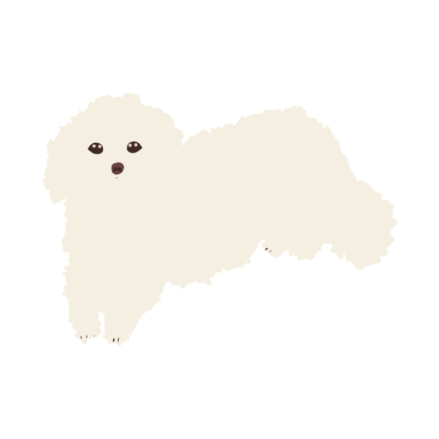 Fluffy Dog by PatternbyNOK