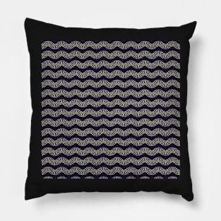 Retro vintage design pattern 60s 70s Pillow