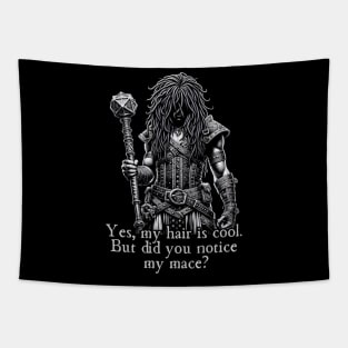 Warrior with a Mace Tapestry