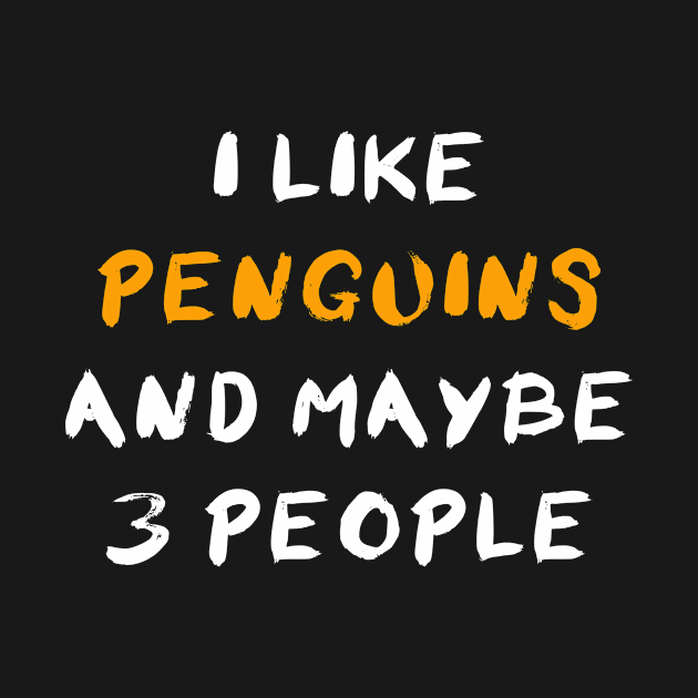 Penguins And 3 People by ninarts