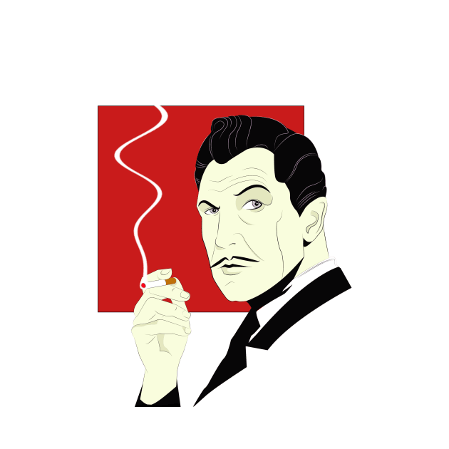 Smoking Vincent (Pop) by andrewcformosa