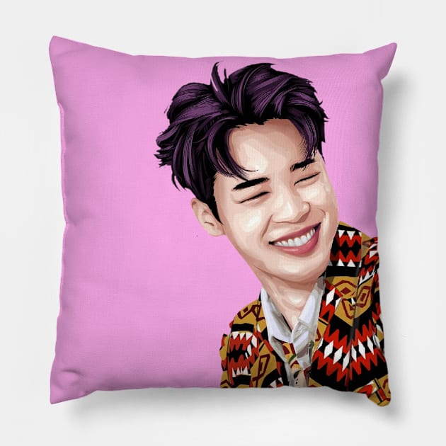 Cool Jimin Bts Pillow by JARA