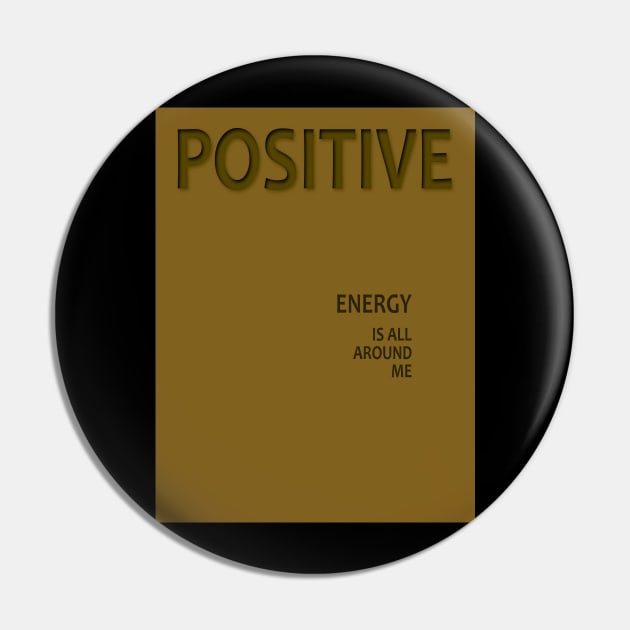 Positive energy affirmationtee Pin by FlyingWhale369