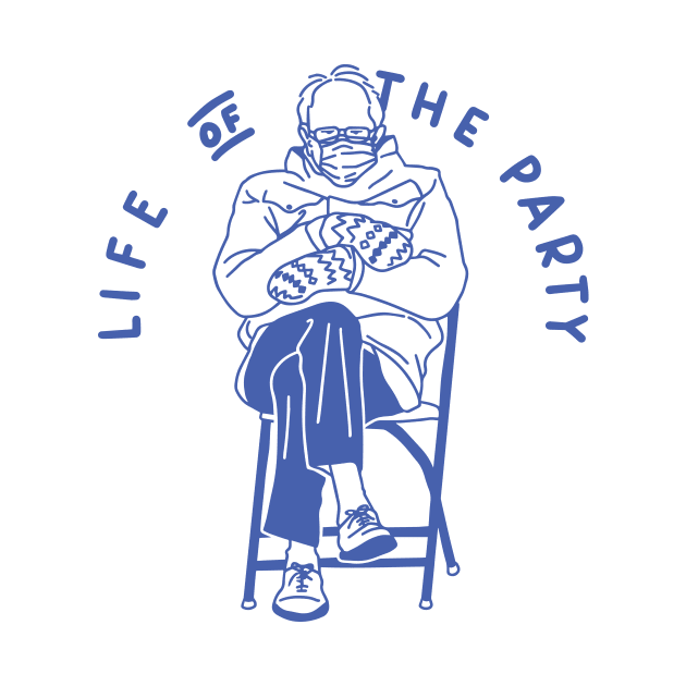 Bernie Life of the Party by lbergerdesign