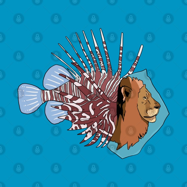 lion-fish by Ashfosaurus