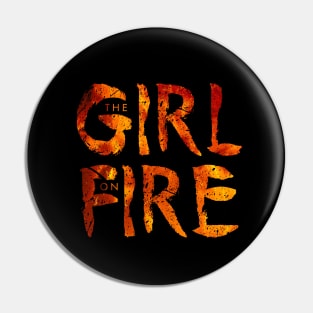 the girl on fire - hunger games Pin