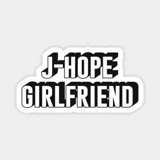 BTS Bangtan Jhope girlfriend text ARMY | Morcaworks Magnet