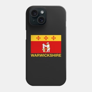 Warwickshire Standing Bear Flag - England Phone Case