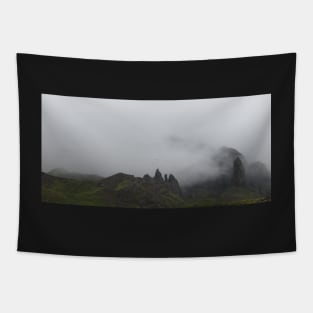 Flying Free Over The Old Man Of Storr, Skye, Scotland Tapestry