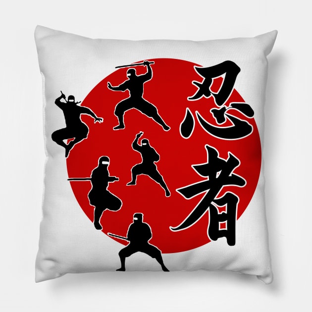 Ninja Pillow by valentinahramov