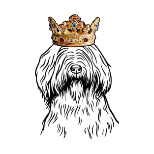 Briard Dog King Queen Wearing Crown T-Shirt