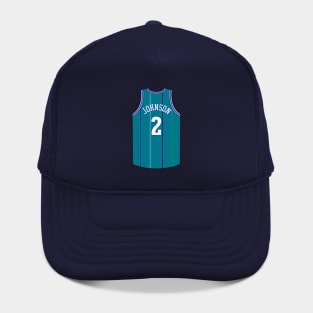 Larry Johnson Charlotte Jersey Qiangy Hat