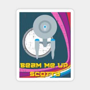 Beam Me Up! Magnet