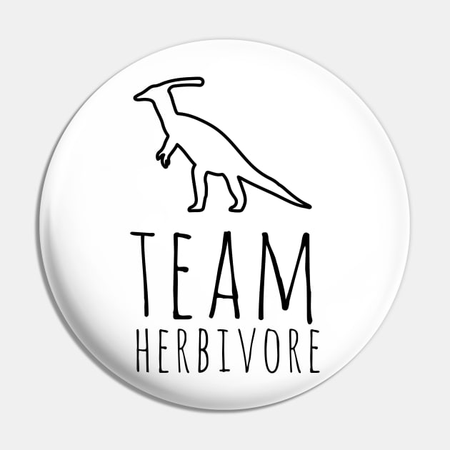 Team Herbivore Pin by uncommontee