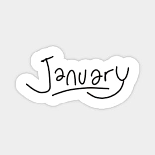 January Magnet