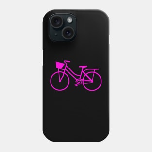 Pink Bicycle Phone Case