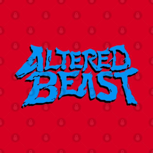 Altered Beast Blue by Nykos