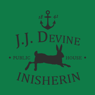 JJ Devine Public House from The Banshees of Inisherin T-Shirt