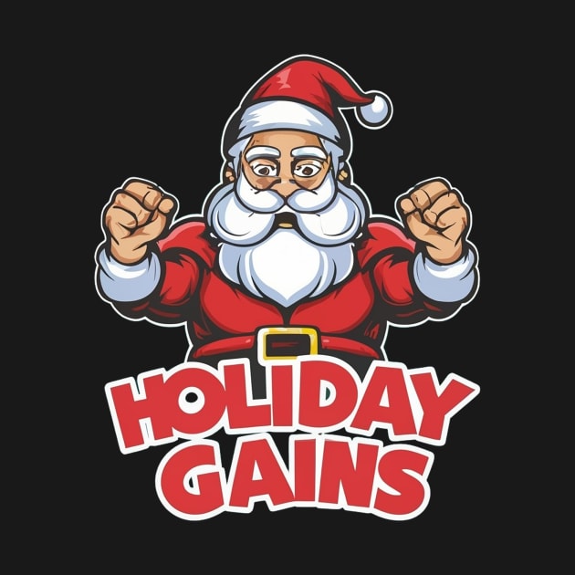 Festive Fitness: Santa’s Holiday Gains by ramith-concept