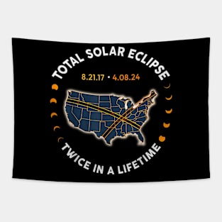 Total Solar Eclipse 2024 Twice In A Lifetime 2017 Totality Tapestry