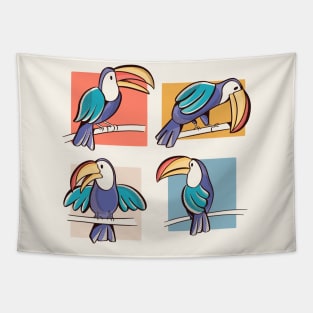 Toucans Tapestry