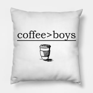 No. 2 Coffee Over Boys Ed. 1 Pillow