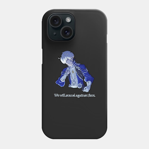 Against Fate Phone Case by Adastumae