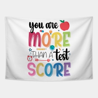 You Are More Than A Test Score Inspirational Teacher Saying Tapestry