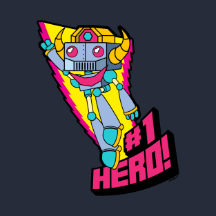 #1 Hero Robot T-Shirt