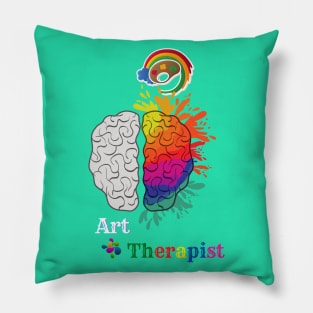 Sensitive Art Therapist Pillow