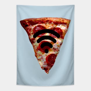 Wi fi pizza slice Tapestry