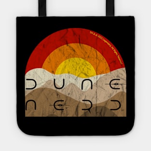 Retro Dune Nerd Sun and Sand Tote