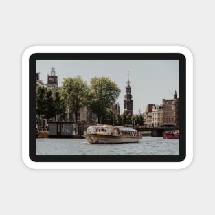 Canal Cruise in Amsterdam Magnet