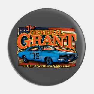 The General Grant: The Car of Northern Aggression Pin