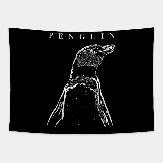 Emperor Sea Bird King Penguin Lover Penguin Tapestry by GraphicsLab