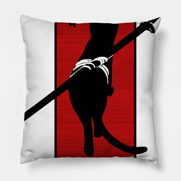 Assassin cat Pillow by clingcling