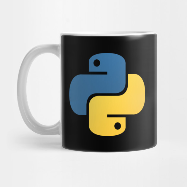 Official Python Programming Language Logo - Python Logo - Mug | TeePublic