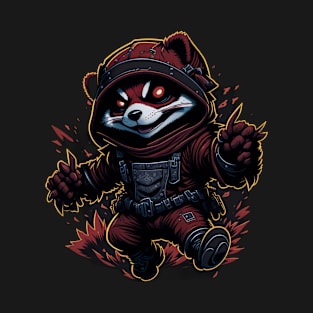 Red Panda Ninja_010 T-Shirt