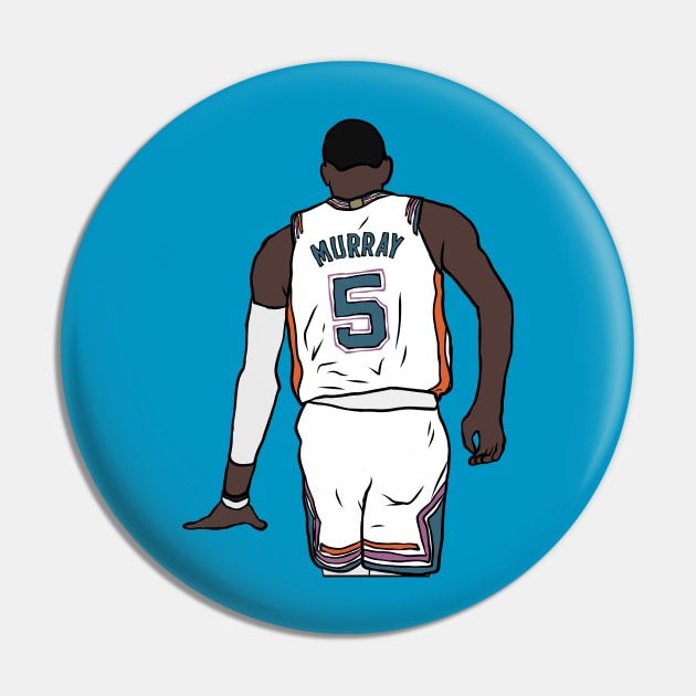 Dejounte Murray "Too Small" Pin by rattraptees