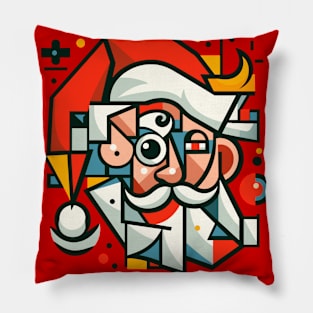 Portrait of Santa Claus 2 Pillow