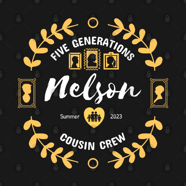 Nelson Cousin Crew Family Reunion Summer Vacation by TayaDesign