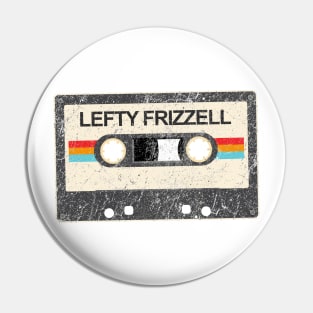 kurniamarga vintage cassette tape Lefty Frizzell Pin