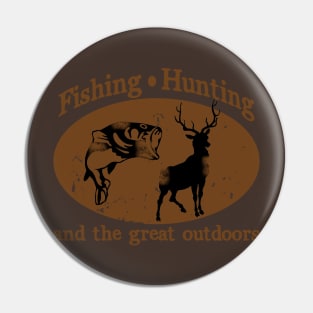 Fishing and Hunting Pin