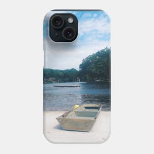 Summer Day Lakeside Boat Phone Case