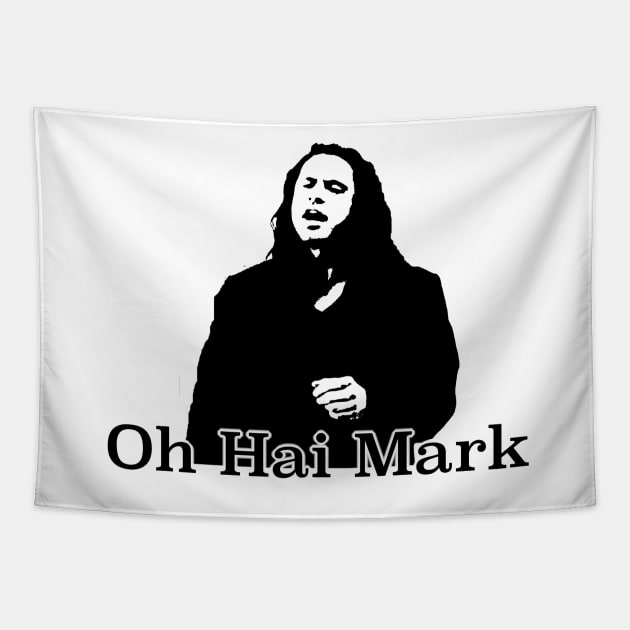 Oh Hai Mark Tapestry by James Mclean