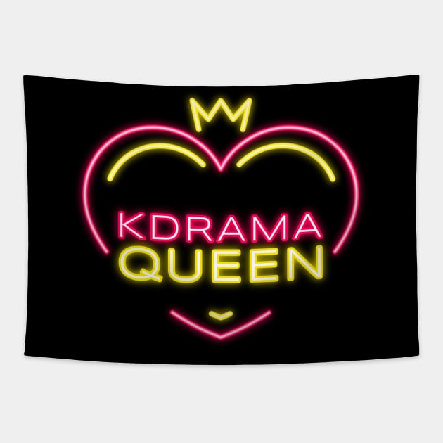 K drama queen Tapestry by Kataclysma